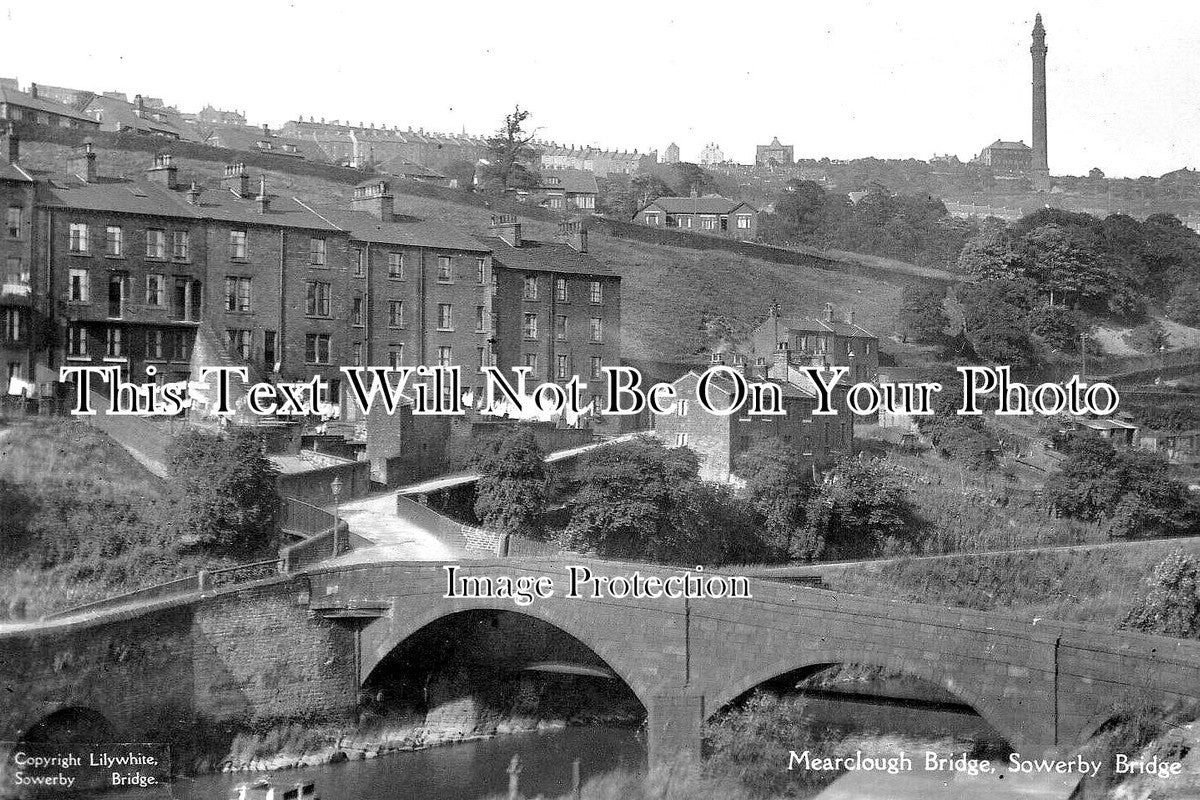 YO 10885 - Mearclough Bridge, Sowerby Bridge, Yorkshire