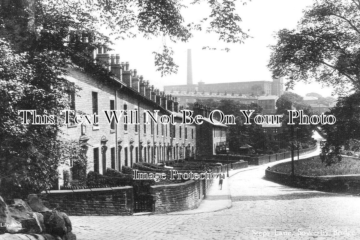 YO 10886 - Steps Lane, Sowerby Bridge, Halifax, Yorkshire