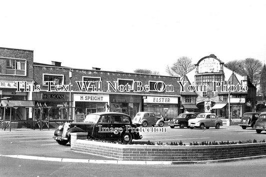 YO 10909 - Market Place, Pudsey, Leeds, Yorkshire c1961
