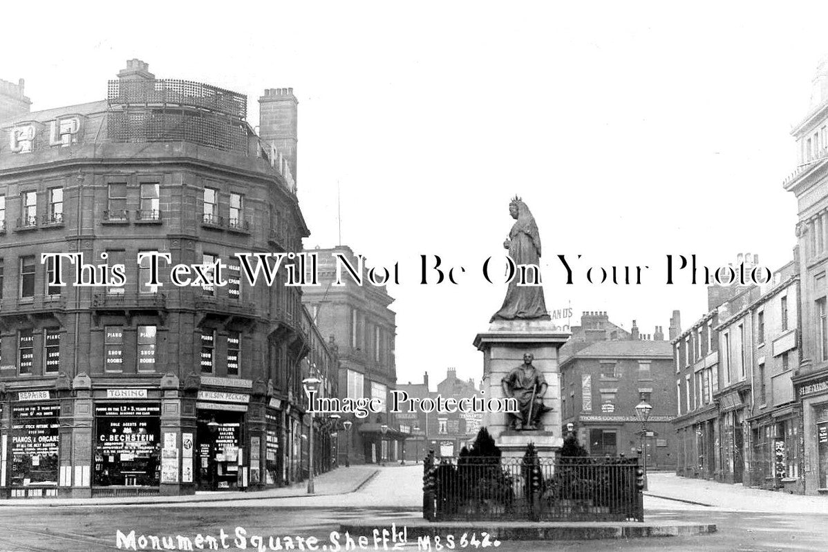 YO 10912 - Monument Square, Sheffield, Yorkshire