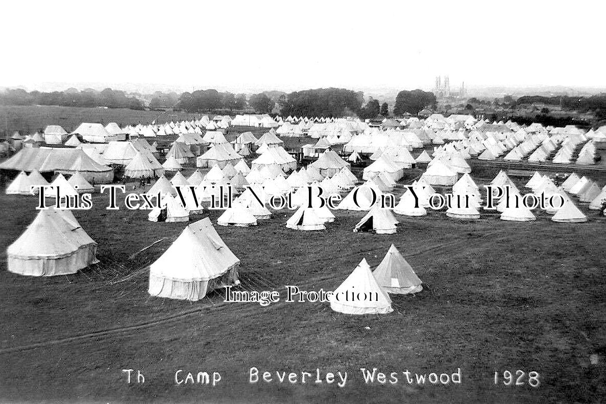 YO 10922 - The Camp, Beverley Westwood, Yorkshire 1928