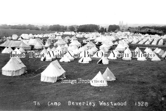 YO 10922 - The Camp, Beverley Westwood, Yorkshire 1928