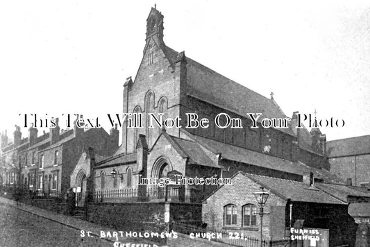 YO 10929 - St Bartholomew's Church, Sheffield, Yorkshire