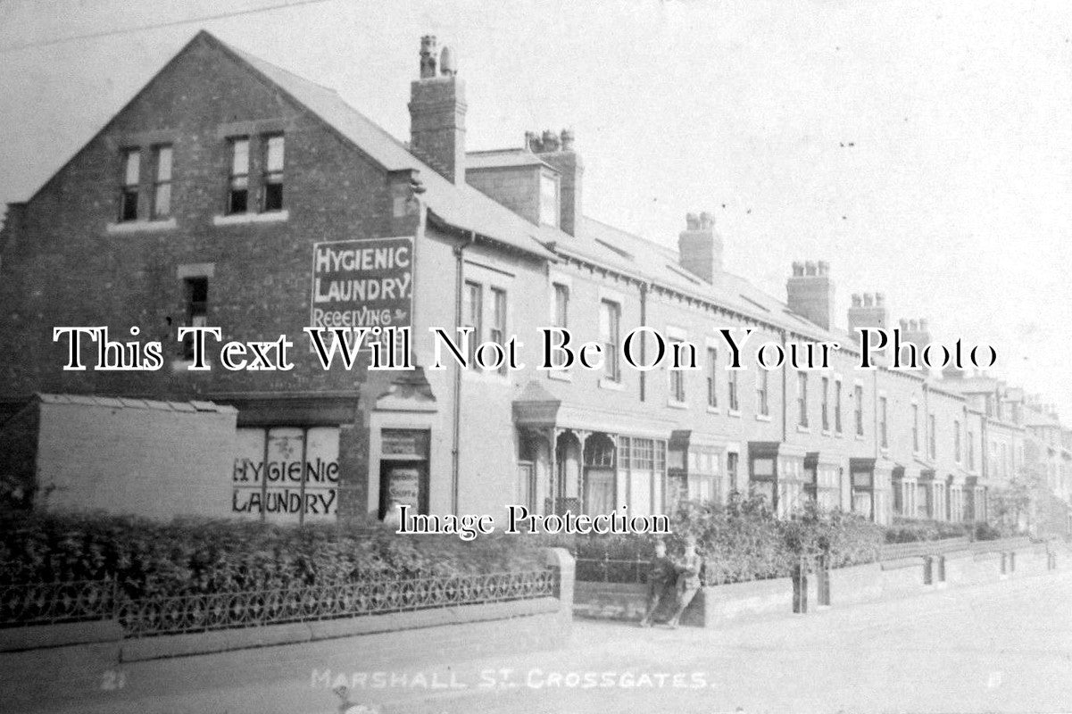 YO 1094 - Marshall Street, Crossgates, Leeds, Yorkshire c1914