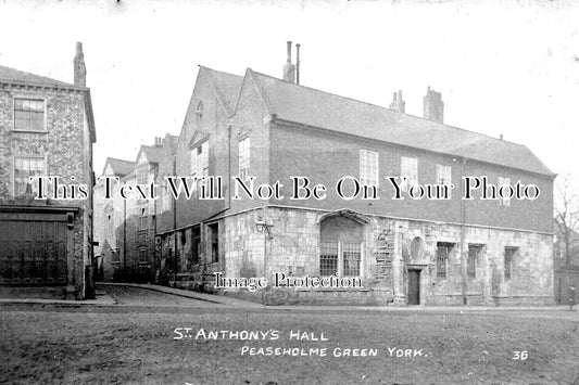 YO 10943 - St Anthony's Hall, Peaseholme Green, York, Yorkshire