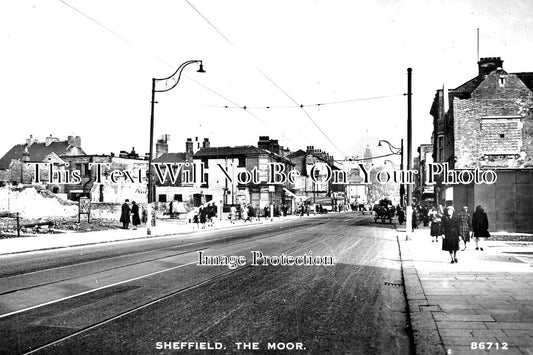 YO 10955 - The Moor, Sheffield, Yorkshire