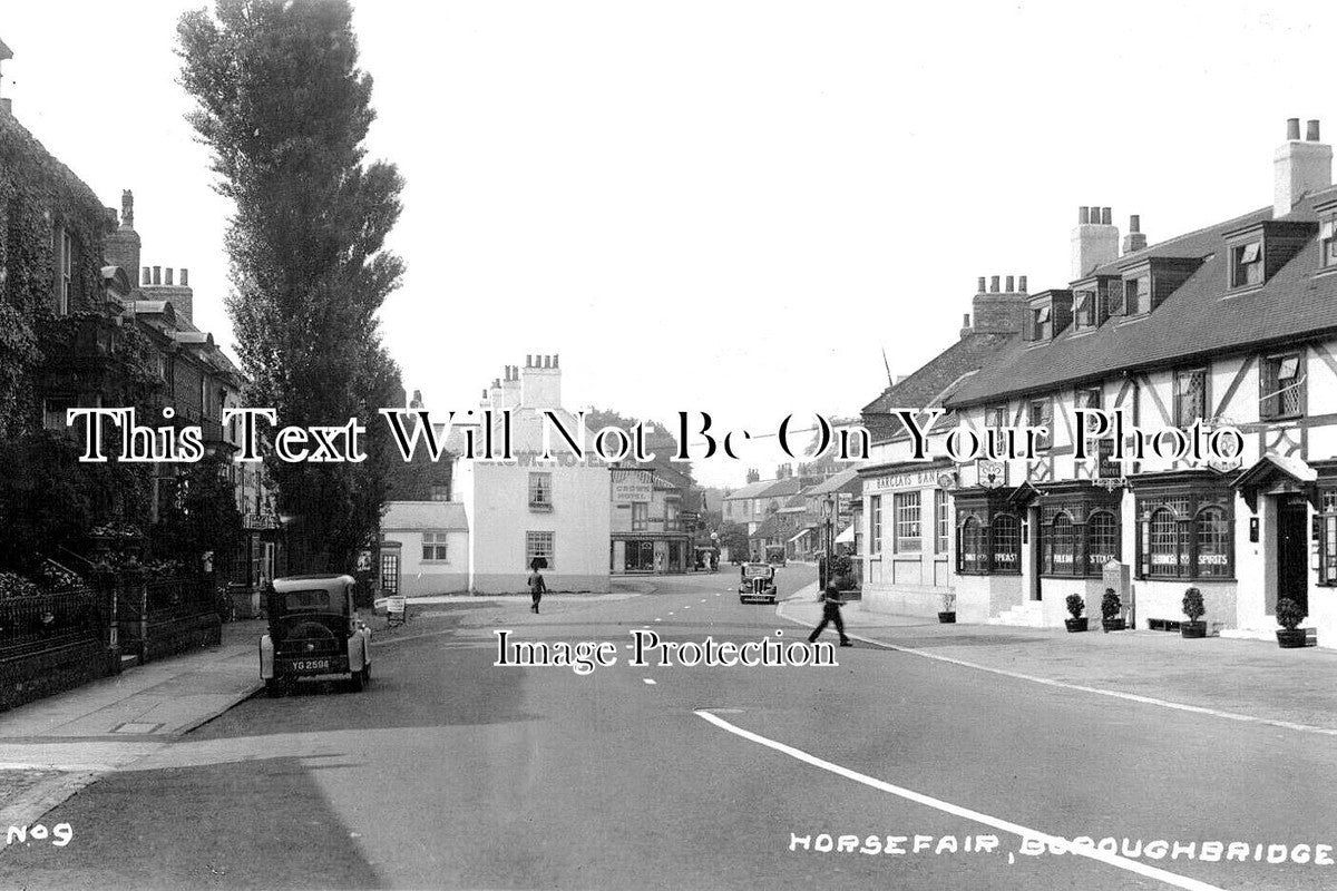 YO 10963 - Horsefair, Boroughbridge, Yorkshire