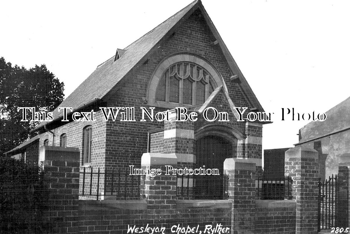 YO 10984 - Wesleyan Chapel, Ryther, Yorkshire