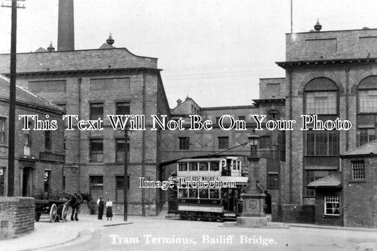 YO 1106 - Tram Terminus, Bailiff Bridge, Yorkshire