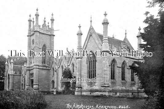 YO 11061 - The Almshouses, Aberford, Yorkshire c1913