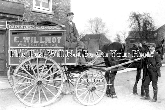 YO 11071 - E Willmot Bakers Cart, Selby, Yorkshire