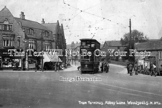 YO 1108 - Tram Terminus, Abbey Lane, Woodseats, Sheffield, Yorkshire