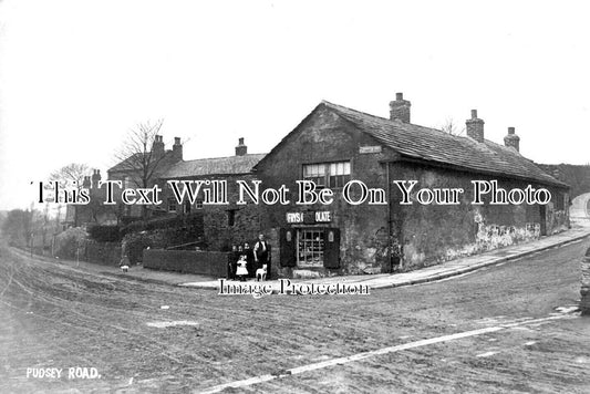 YO 11138 - G Shaw Grocers, Pudsey Road, Bramley, Leeds, Yorkshire c1910