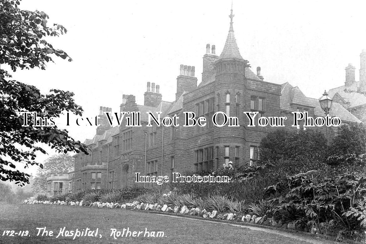 YO 11185 - The Hospital, Rotherham, Yorkshire