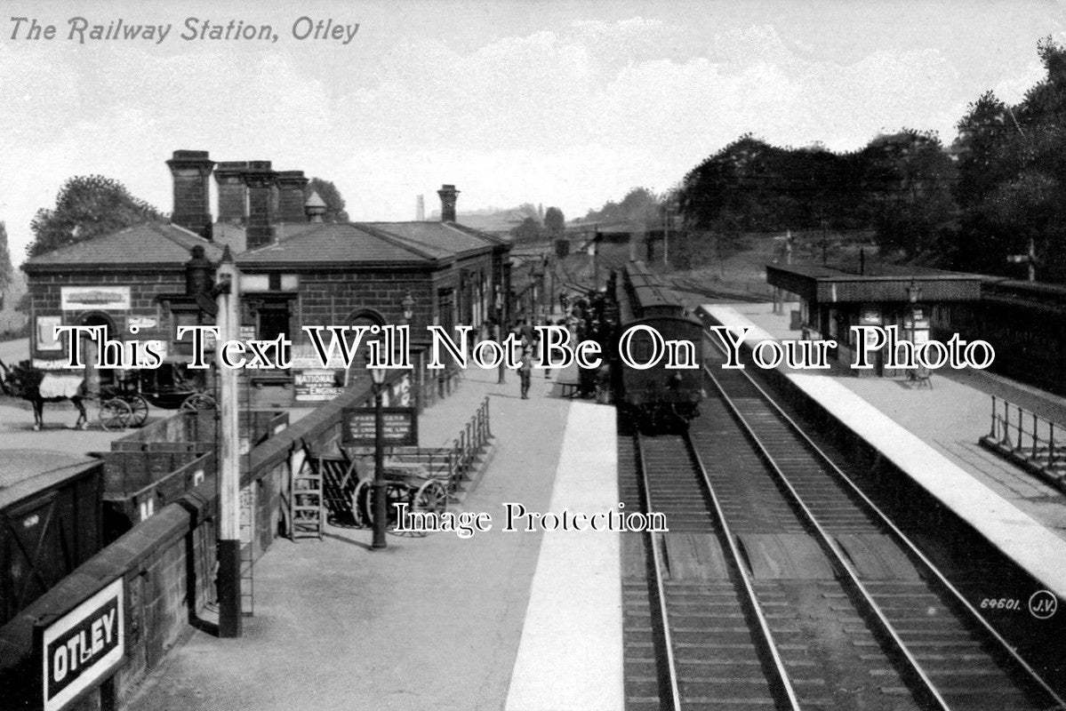 YO 1119 - Otley Railway Station, Yorkshire – JB Archive
