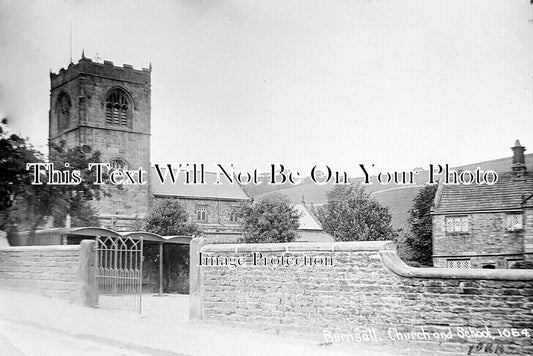 YO 11221 - St Wilfreds Church & School, Burnsall, Yorkshire