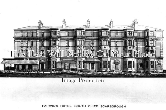 YO 11222 - Fairview Hotel, South Cliff, Scarborough, Yorkshire
