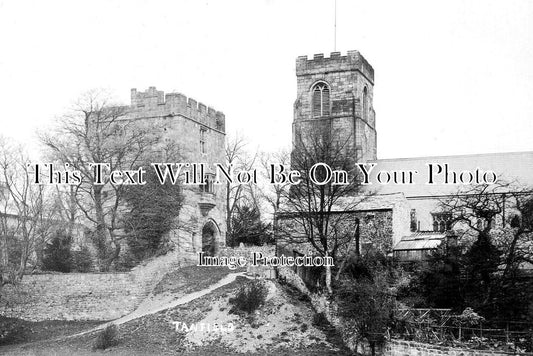 YO 11234 - Tanfield Castle & Church, Yorkshire