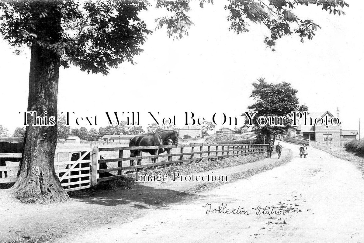 YO 11238 - Tollerton Railway Station, Yorkshire