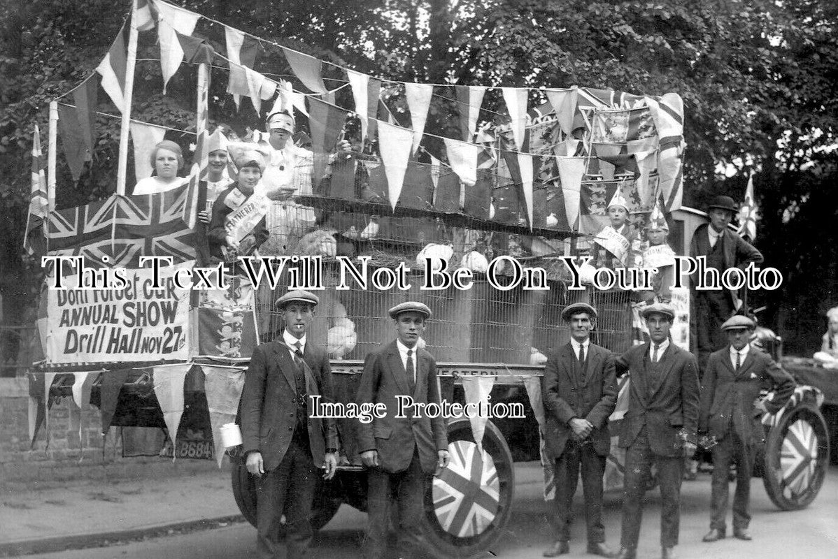 YO 11246 - Float Lorry, Annual Poultry Show, Sheffield, Yorkshire