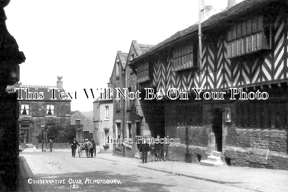 YO 11317 - Conservative Club, Almondbury, Huddersfield, Yorkshire c1929