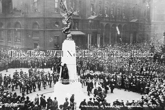 YO 11331 - Unveiling Of Leeds War Memorial, Yorkshire 1922