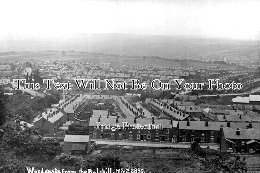 YO 11336 - Woodseats From The Bolehill, Sheffield, Yorkshire
