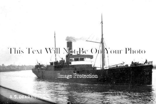 YO 11337 - SS Dearne In Goole Docks, Yorkshire