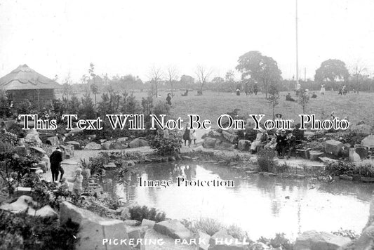 YO 11366 - Pickering Park, Hull, Yorkshire c1911