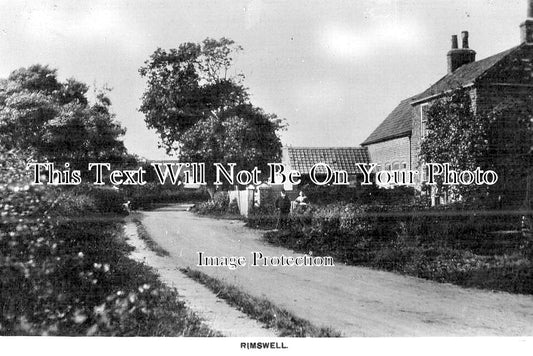 YO 11380 - Rimswell, Yorkshire c1926