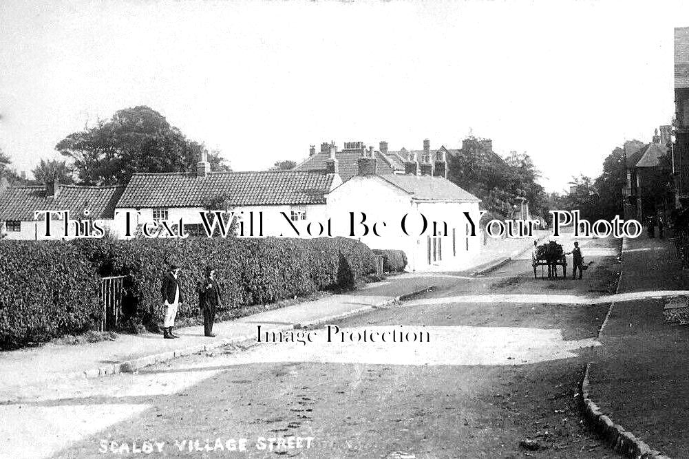 YO 11381 - Scalby Village Street, Scarborough, Yorkshire c1906