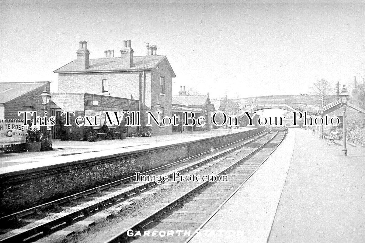 YO 11416 - Garforth Railway Station, Yorkshire