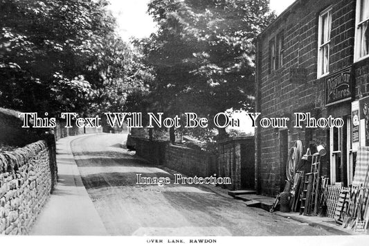 YO 11423 - Over Lane, Rawdon, Yorkshire c1920