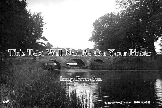 YO 11424 - Scampston Bridge, Scampston, Yorkshire