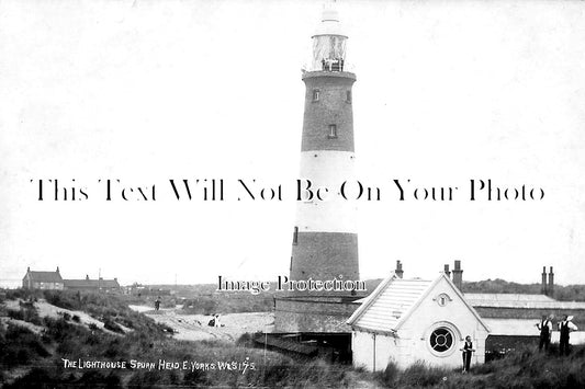 YO 11443 - The Lighthouse, Spurn Head, Yorkshire c1904