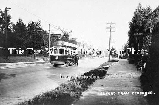YO 11459 - Fulford Tram Terminus, York, Yorkshire
