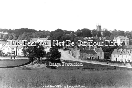 YO 11460 - Fulwood From Whiteley Lane, Sheffield, Yorkshire