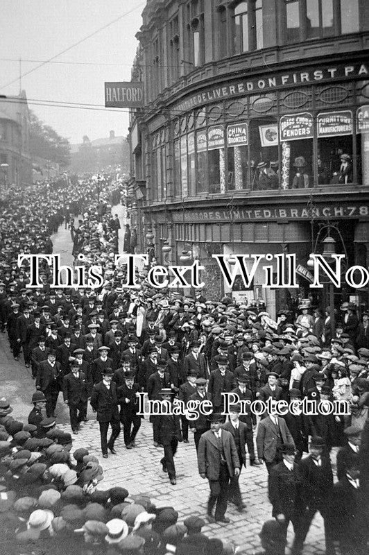 YO 11461 - Funeral Of Sir Charles Stoddarod, Mayor Of Rotherham 1913