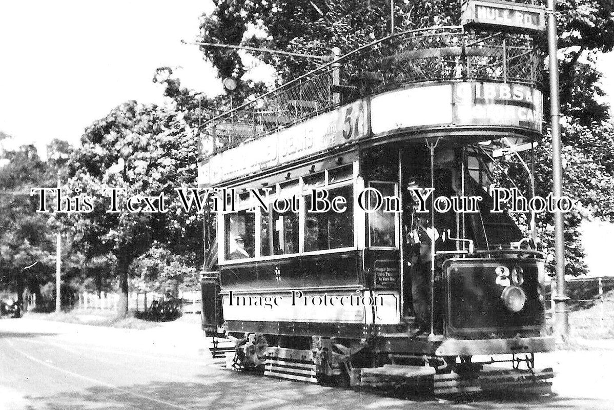 YO 11515 - Electric Tram Car No26, Hull Road, York, Yorkshire