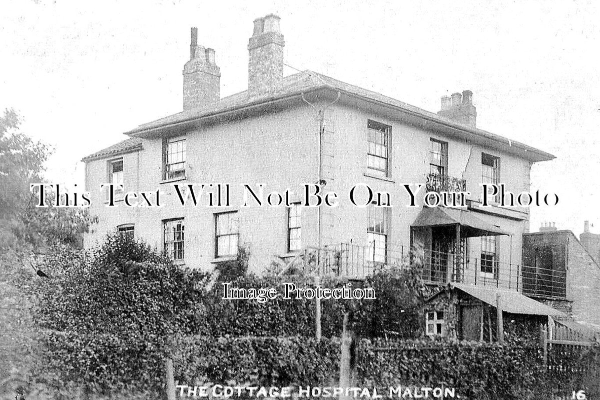 YO 11536 The Cottage Hospital, Malton, Yorkshire JB Archive