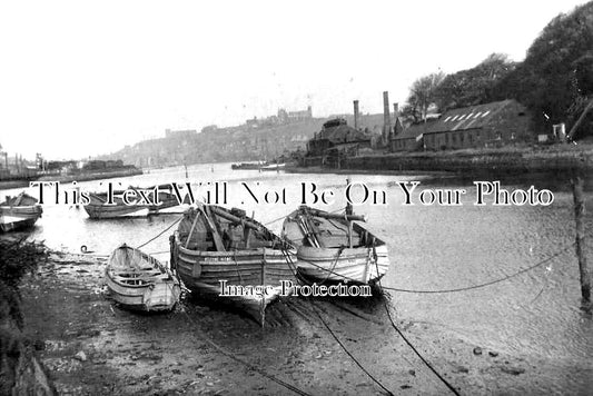 YO 11538 - Whitby Fishing Boats, Yorkshire c1912