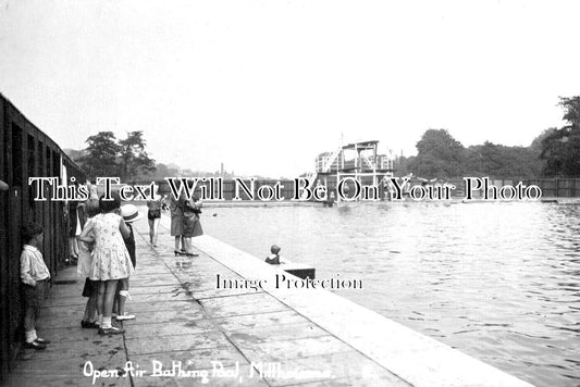 YO 11568 - Open Air Bathing Pool, Millhouses, Sheffield, Yorkshire