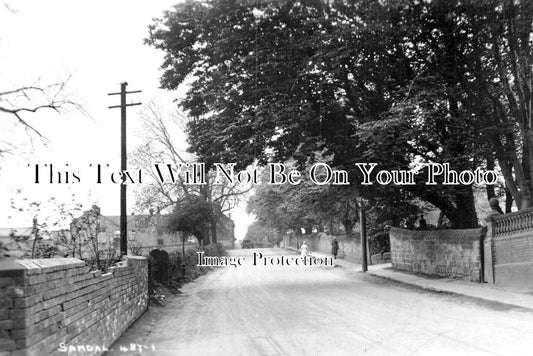 YO 11571 - Sandal, Yorkshire