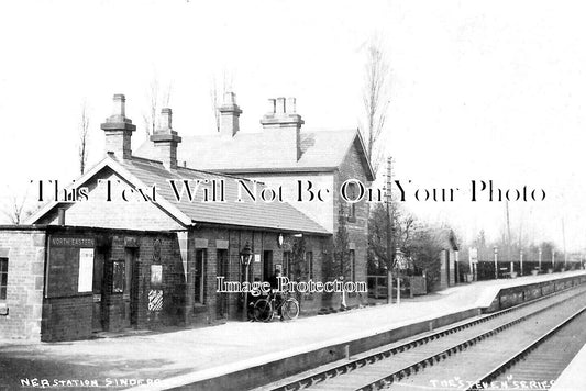 YO 11582 - Sinderby Railway Station, Yorkshire c1906