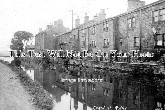 YO 11597 - Canal At Rodley, Yorkshire c1907