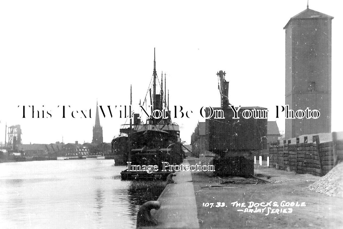 YO 11605 - The Docks, Goole, Yorkshire