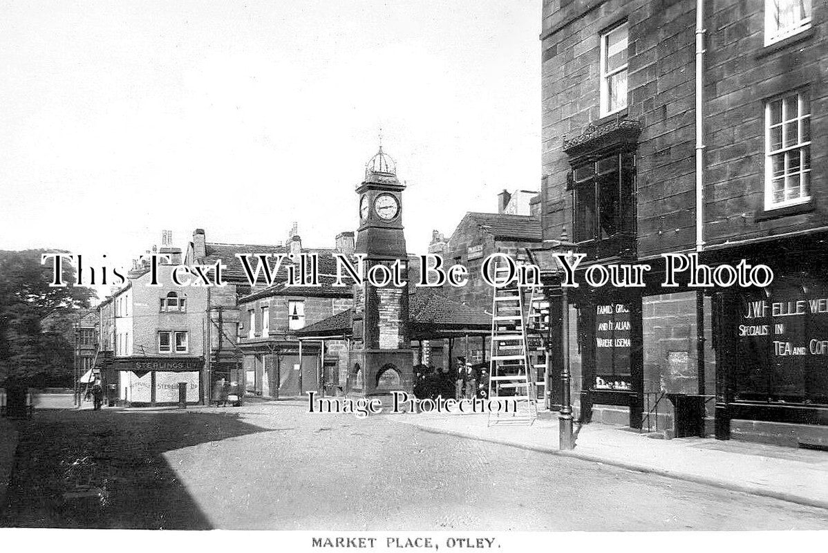 YO 11608 - Market Place, Otley, Yorkshire