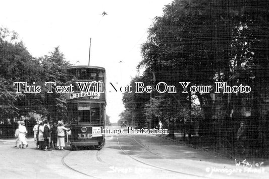 YO 11616 - Tram Car No116, Street Lane, Leeds, Yorkshire c1927