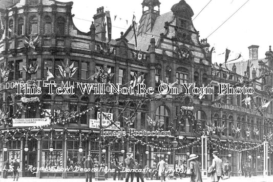 YO 11626 - Co-Operative Stores, Royal Visit, Doncaster, Yorkshire 1912