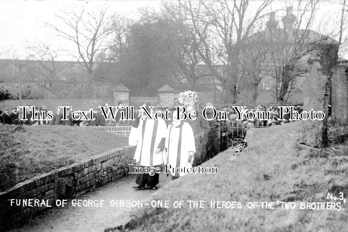 YO 11636 - Funeral Of George Gibbon, Flamborough, Yorkshire
